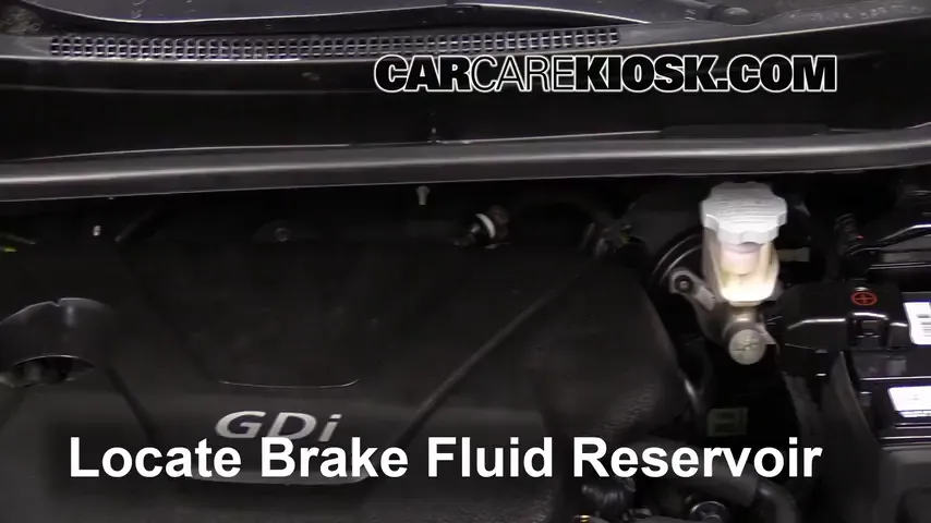 2013 Kia Rio LX 1.6L 4 Cyl. Sedan Brake Fluid